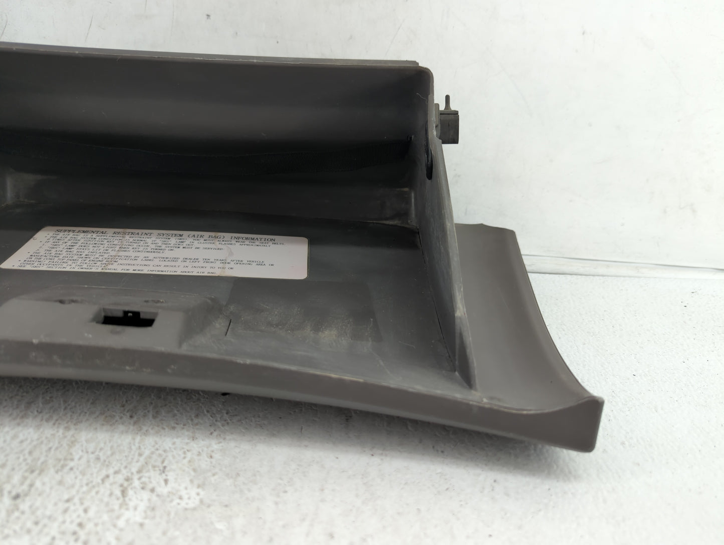 2005 Hyundai Elantra Passenger Glove Box Door Storage Compartment Black - Oemusedautoparts1.com