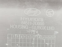 2005 Hyundai Elantra Passenger Glove Box Door Storage Compartment Black - Oemusedautoparts1.com