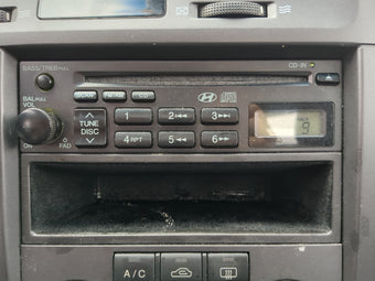 compare product 2001-2006 Hyundai Elantra Radio AM FM Cd Player Receiver Replacement Fits Fits 2001 2002 2003 2004 2005 2006 OEM Used Auto Parts