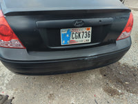 2004-2006 Hyundai Elantra Rear Bumper Assembly Oem - Oemusedautoparts1.com