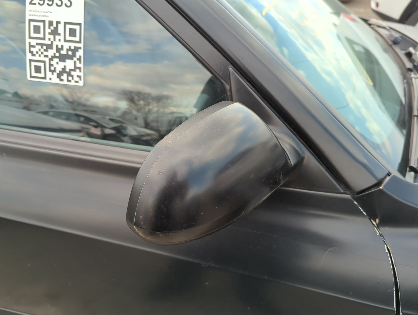 2001-2006 Hyundai Elantra Passenger Side View Mirror - Right Door Mirror OEM Used - Oemusedautoparts1.com