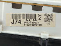 2004-2006 Hyundai Elantra Instrument Cluster Speedometer Gauges P/N:11000-859810H 94004-2D031 Fits Fits 2004 2005 2006 OEM U