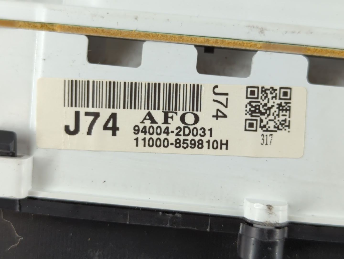 2004-2006 Hyundai Elantra Instrument Cluster Speedometer Gauges P/N:11000-859810H 94004-2D031 Fits Fits 2004 2005 2006 OEM U