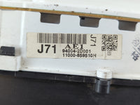 2004-2006 Hyundai Elantra Instrument Cluster Speedometer Gauges Fits Fits 2004 2005 2006 OEM Used Auto Parts - Oemusedautopa