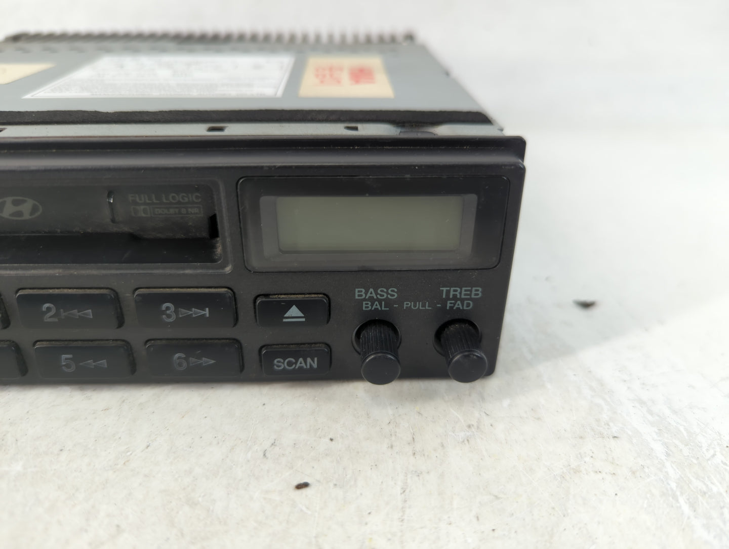 2005 Hyundai Elantra Radio AM FM Cd Player Receiver Replacement P/N:96140-2D106AX Fits OEM Used Auto Parts - Oemusedautopart
