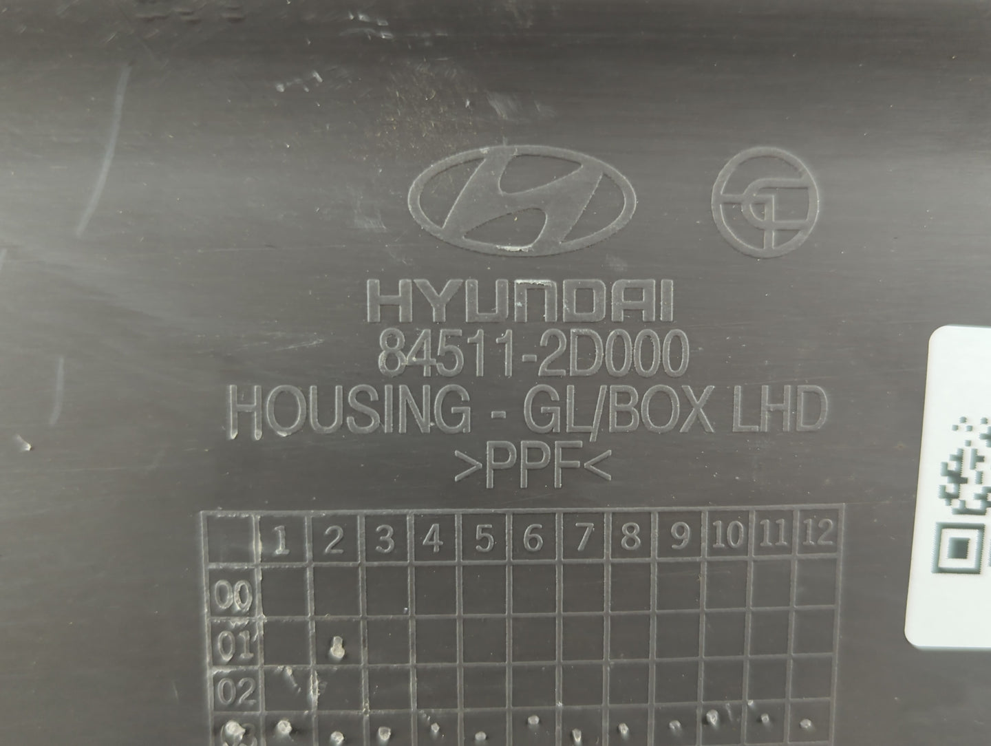 Hyundai Elantra Passenger Glove Box Door Storage Compartment 877772 - Oemusedautoparts1.com