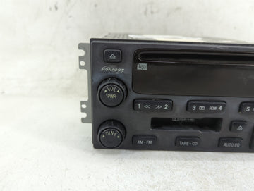 2001-2006 Hyundai Santa Fe Radio AM FM Cd Player Receiver Replacement P/N:12220029 Fits Fits 2001 2002 2003 2004 2005 2006 OEM Used Auto Parts