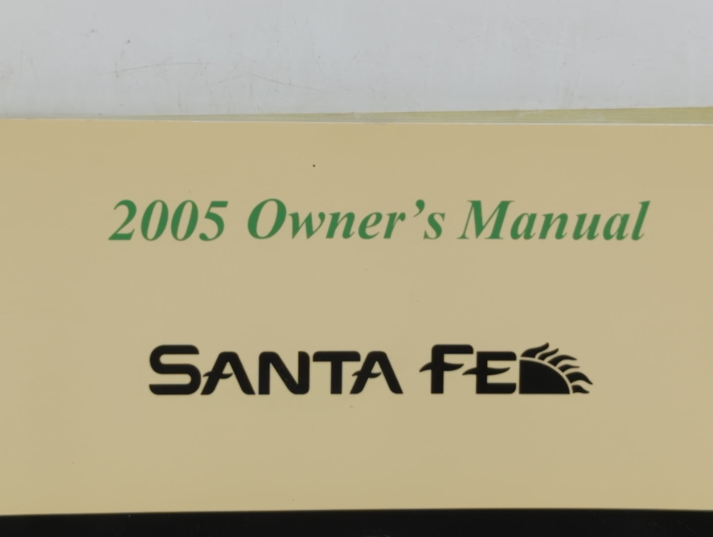 2005 Hyundai Santa Fe Owners Manual Book Guide OEM Used Auto Parts - Oemusedautoparts1.com