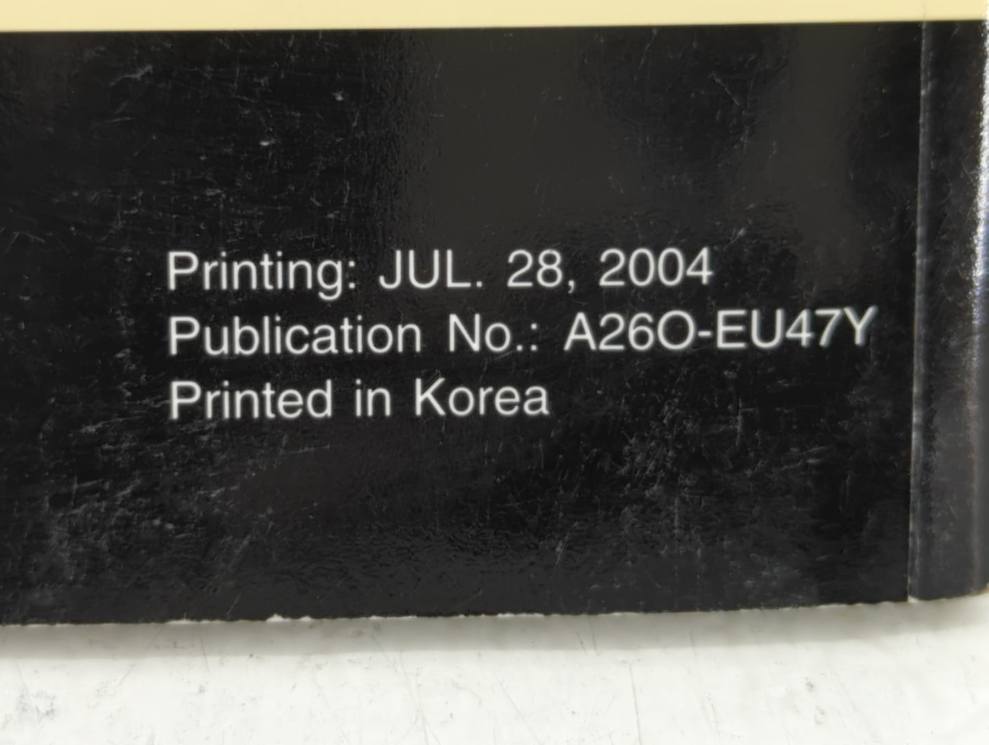 2005 Hyundai Santa Fe Owners Manual Book Guide OEM Used Auto Parts - Oemusedautoparts1.com