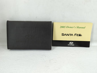 compare product 2005 Hyundai Santa Fe Owners Manual Book Guide OEM Used Auto Parts
