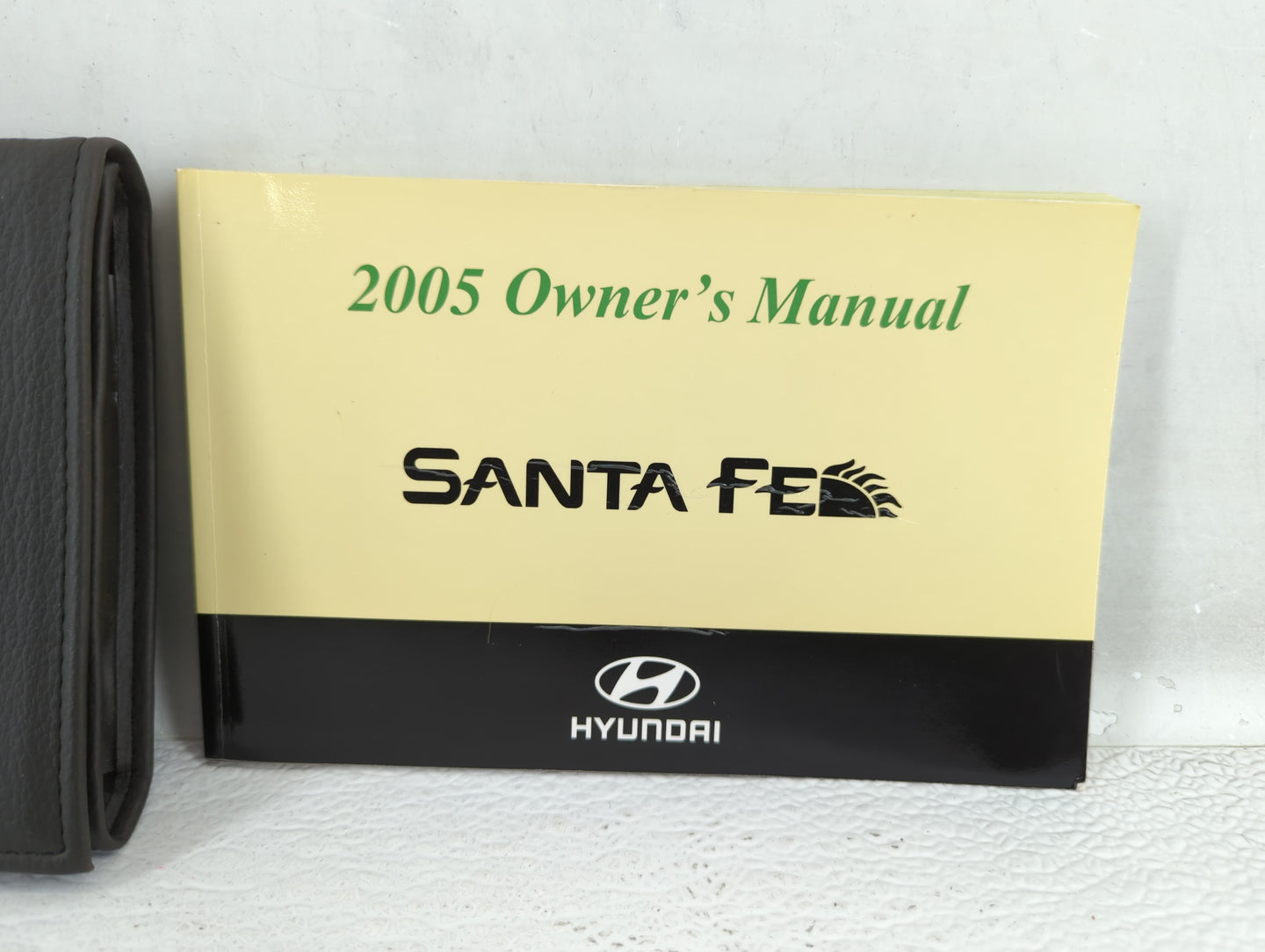 2005 Hyundai Santa Fe Owners Manual Book Guide OEM Used Auto Parts - Oemusedautoparts1.com