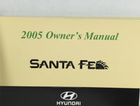 2005 Hyundai Santa Fe Owners Manual Book Guide OEM Used Auto Parts - Oemusedautoparts1.com
