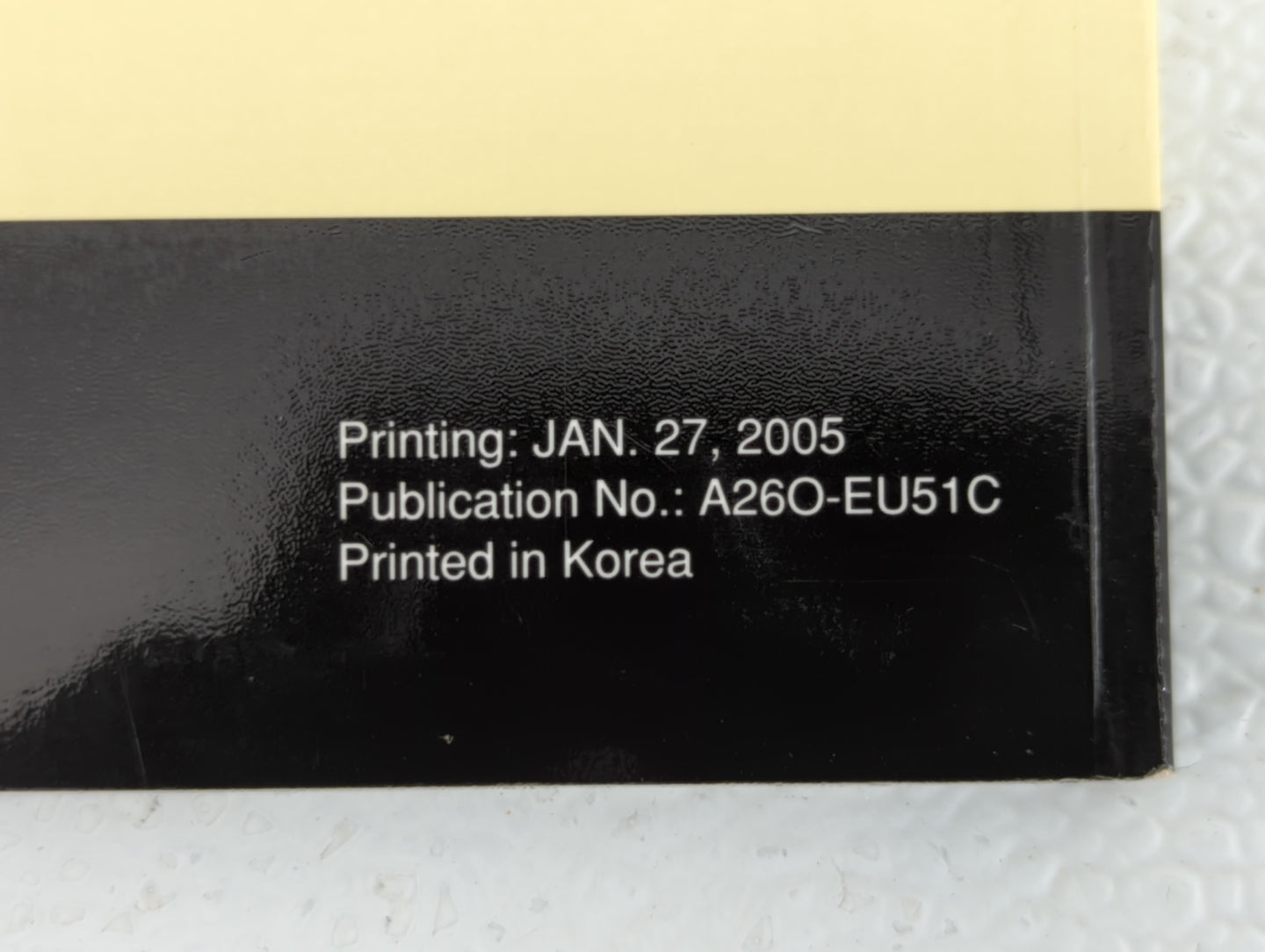 2005 Hyundai Santa Fe Owners Manual Book Guide OEM Used Auto Parts - Oemusedautoparts1.com