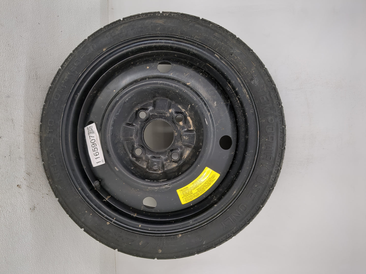 2004-2005 Hyundai Sonata Spare Donut Tire Wheel Rim Oem - Oemusedautoparts1.com