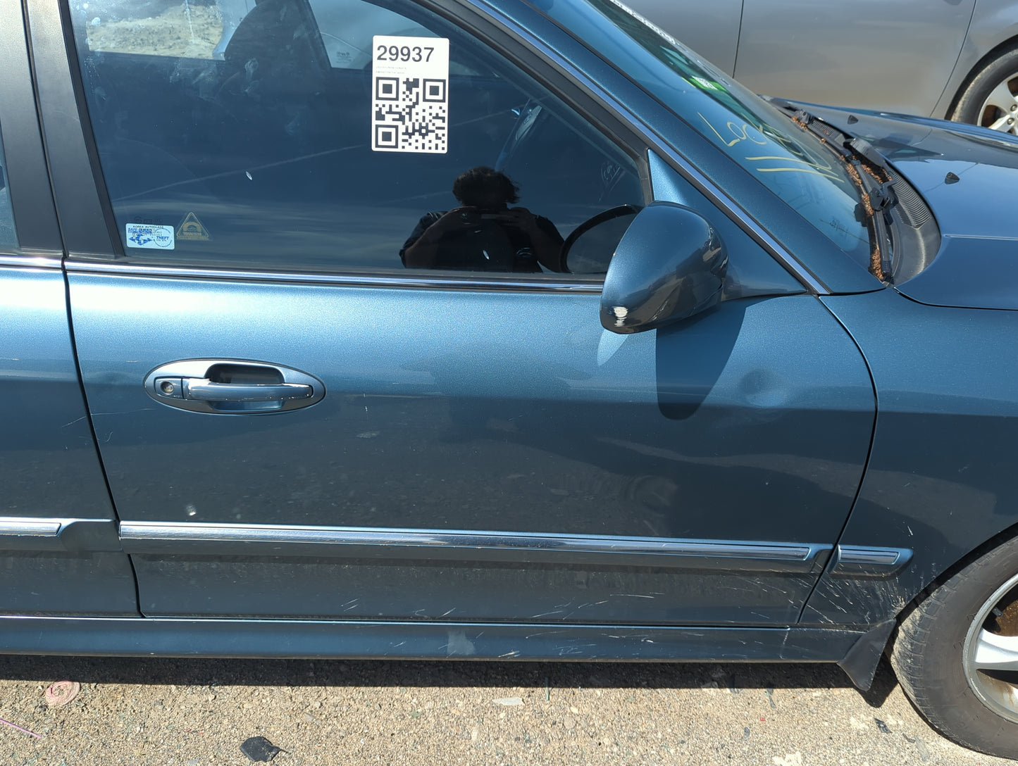 2002-2005 Hyundai Sonata Passenger Front Door Oem - Oemusedautoparts1.com