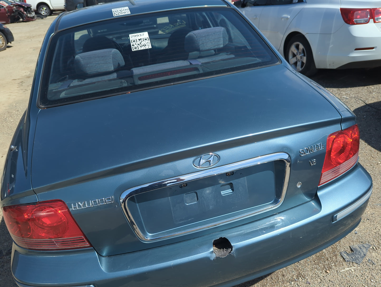 2002-2005 Hyundai Sonata Trunk/decklid/hatch/tailgate Oem 5013254 - Oemusedautoparts1.com