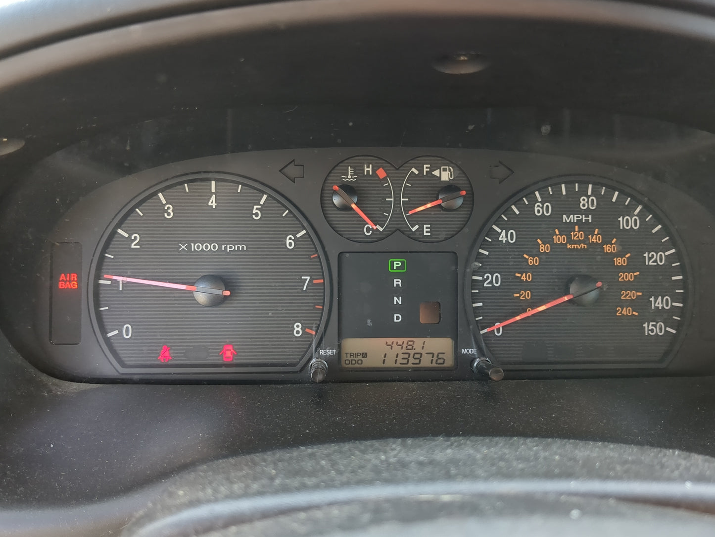 2003-2005 Hyundai Sonata Instrument Cluster Speedometer Gauges Fits Fits 2003 2004 2005 OEM Used Auto Parts - Oemusedautopar