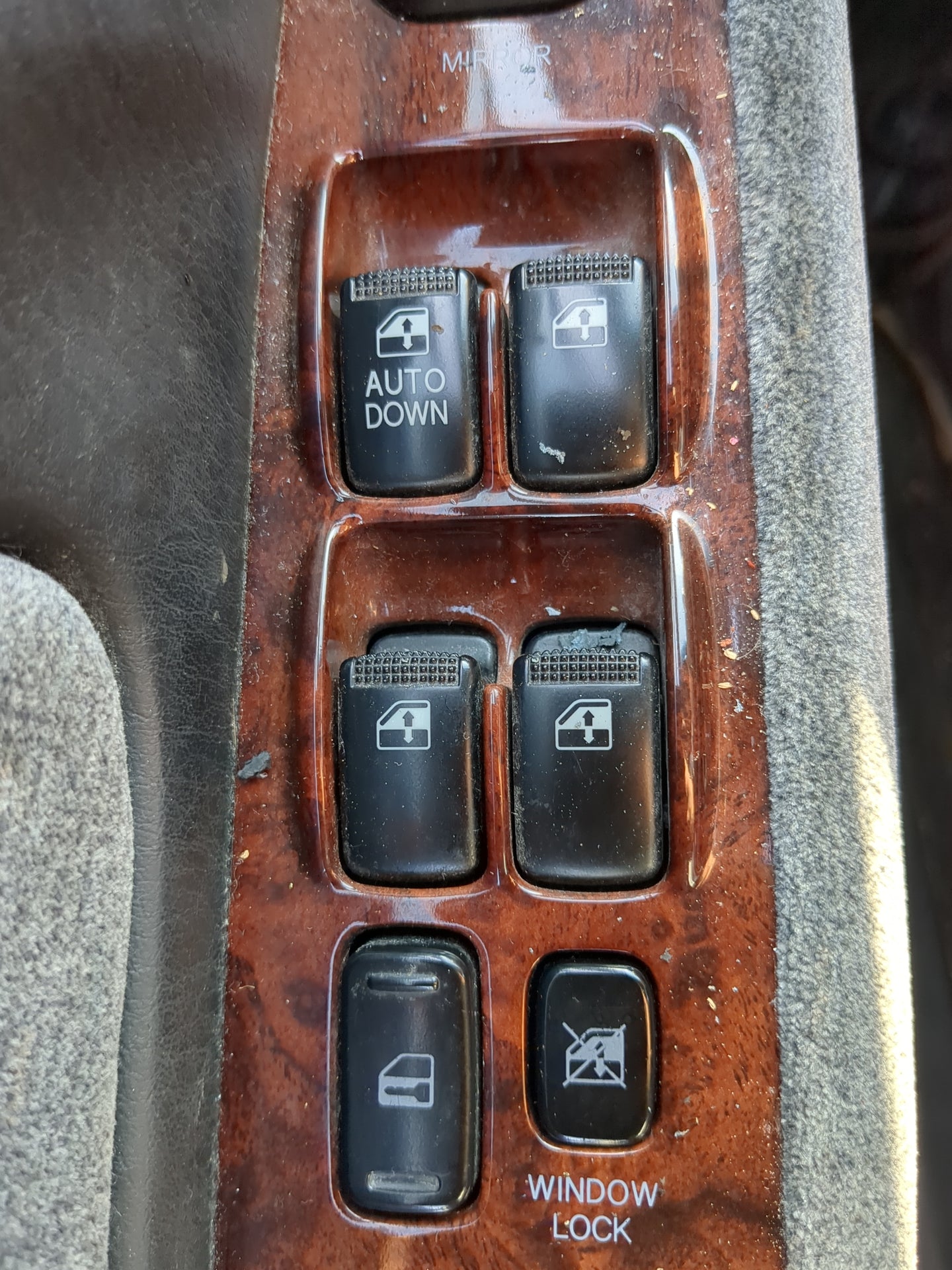 2002-2005 Hyundai Sonata Master Power Window Switch Replacement Driver Side Left Fits Fits 2002 2003 2004 2005 OEM Used Auto