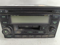 2005-2006 Hyundai Tucson Radio AM FM Cd Player Receiver Replacement P/N:96180-2E100 Fits Fits 2005 2006 OEM Used Auto Parts 