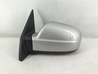 2005-2009 Hyundai Tucson Driver Left Side View Manual Door Mirror Silver - Oemusedautoparts1.com