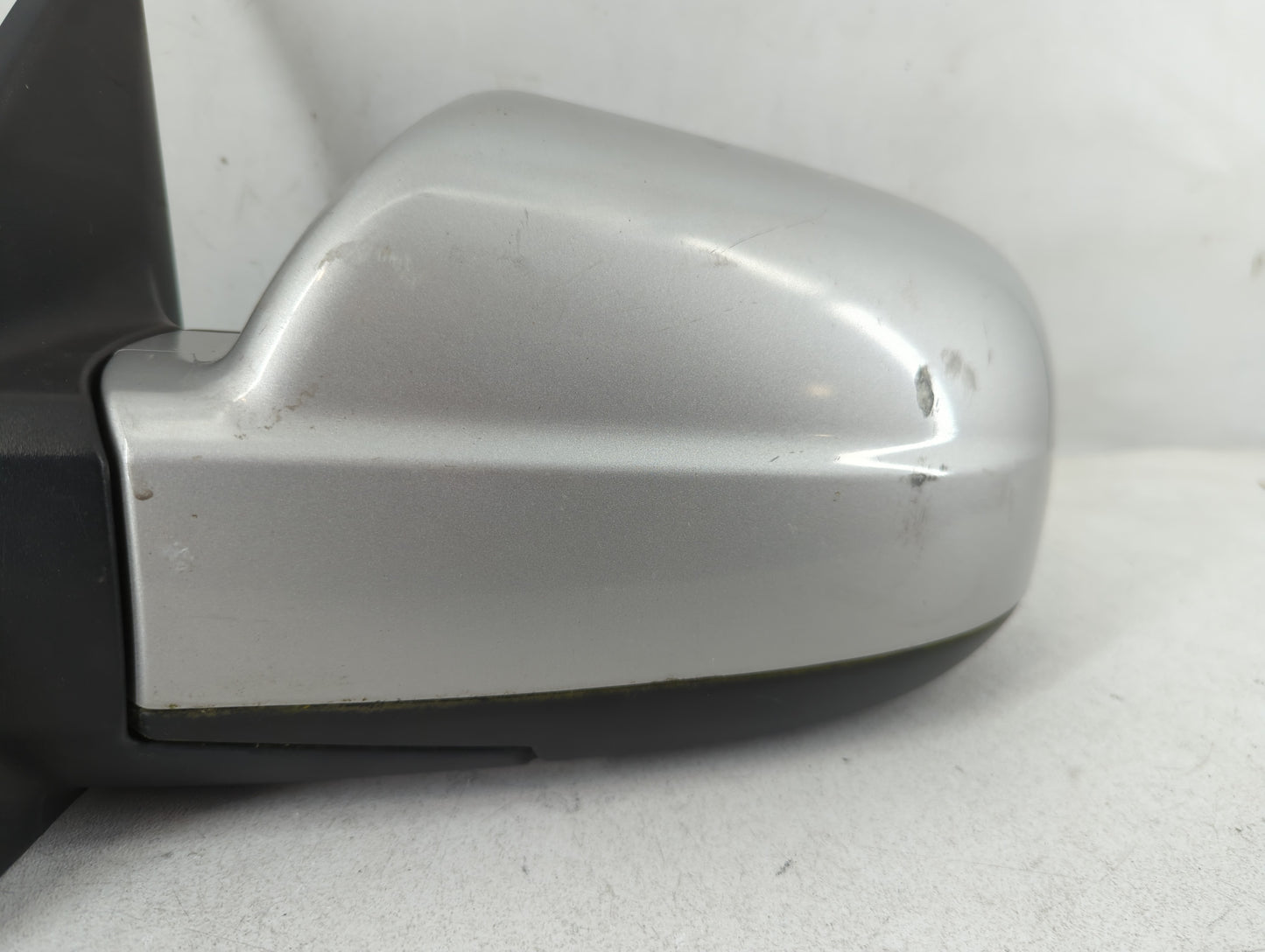 2005-2009 Hyundai Tucson Driver Left Side View Manual Door Mirror Silver - Oemusedautoparts1.com