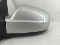 2005-2009 Hyundai Tucson Driver Left Side View Manual Door Mirror Silver - Oemusedautoparts1.com