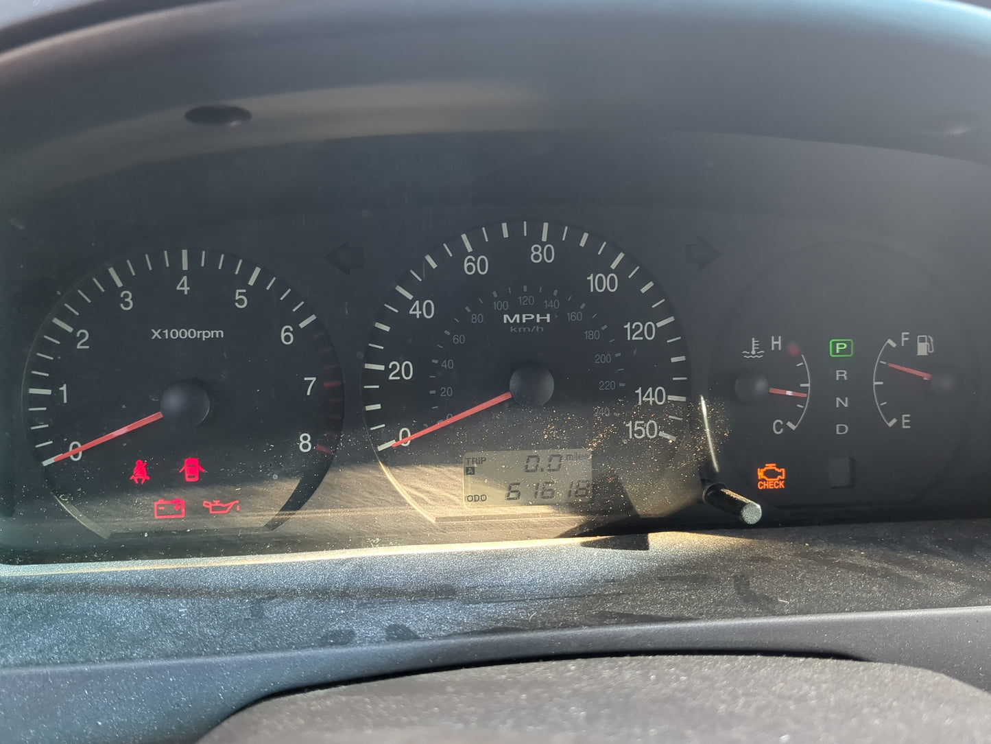 2003-2005 Hyundai Xg350 Instrument Cluster Speedometer Gauges Miles:62K Fits Fits 2003 2004 2005 OEM Used Auto Parts - Oemus