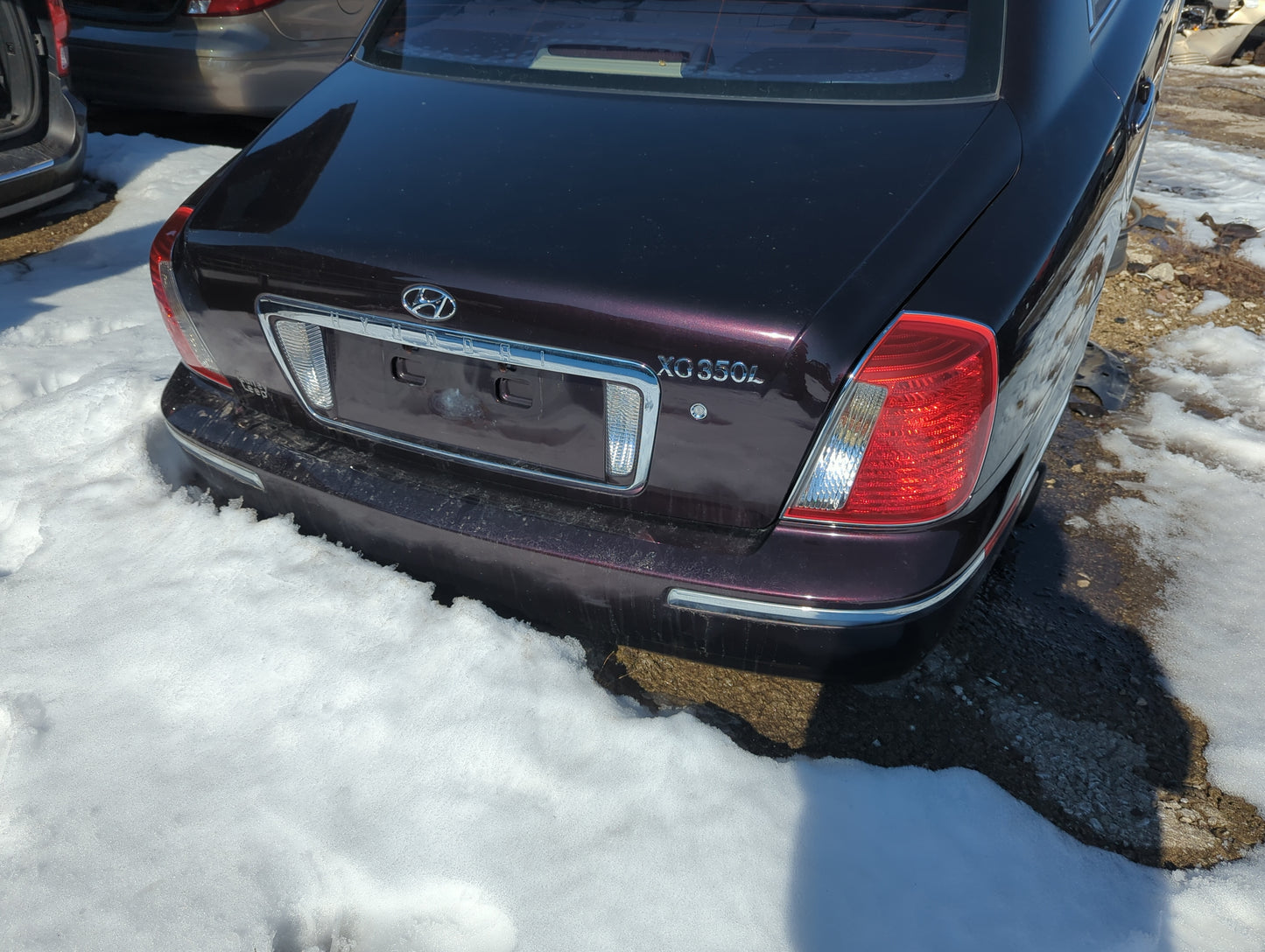 2003-2005 Hyundai Xg350 Rear Bumper Assembly Oem - Oemusedautoparts1.com