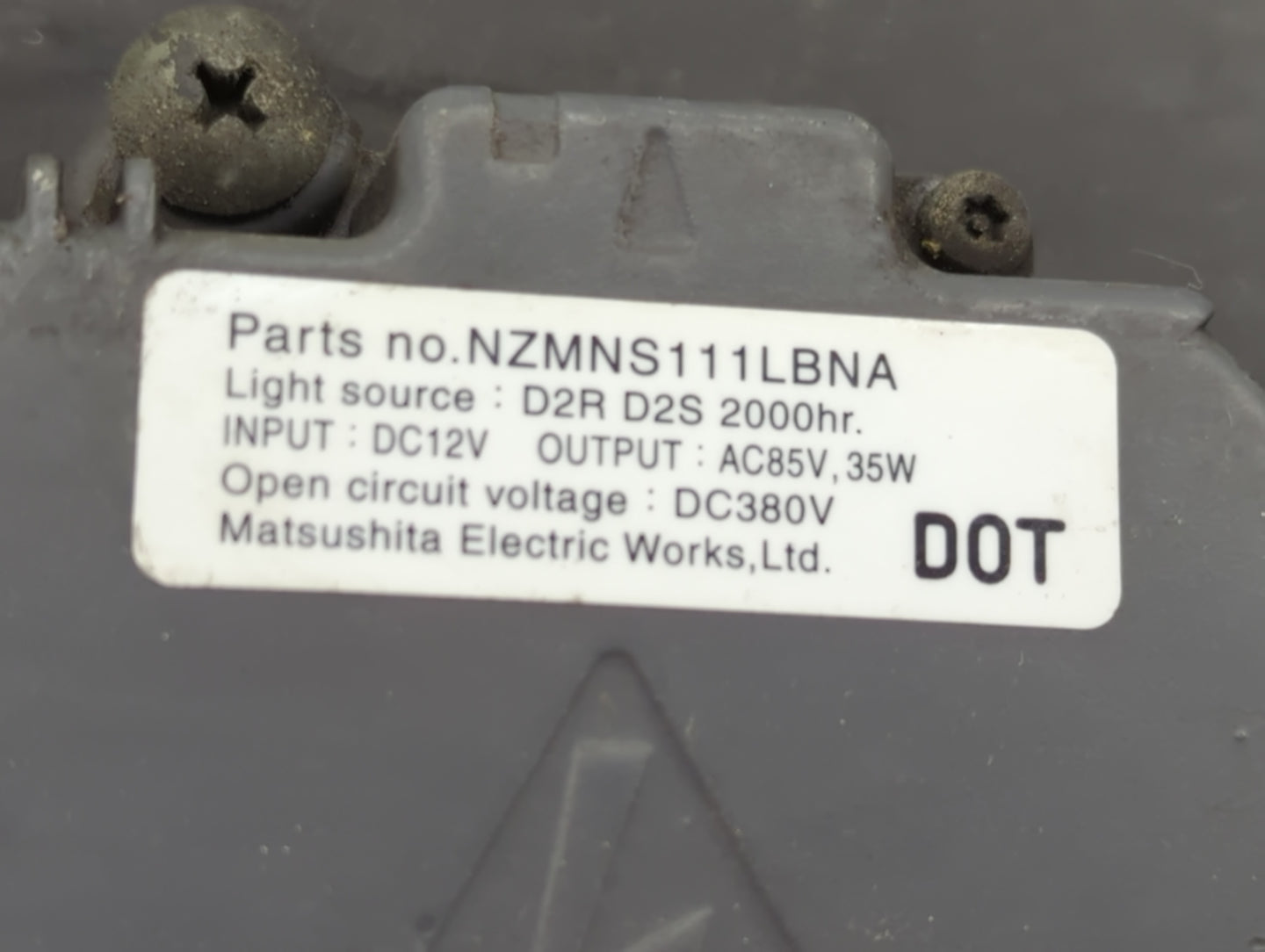 2005-2005 Infiniti Fx35 Driver Left Oem Head Light Headlight Lamp - Oemusedautoparts1.com