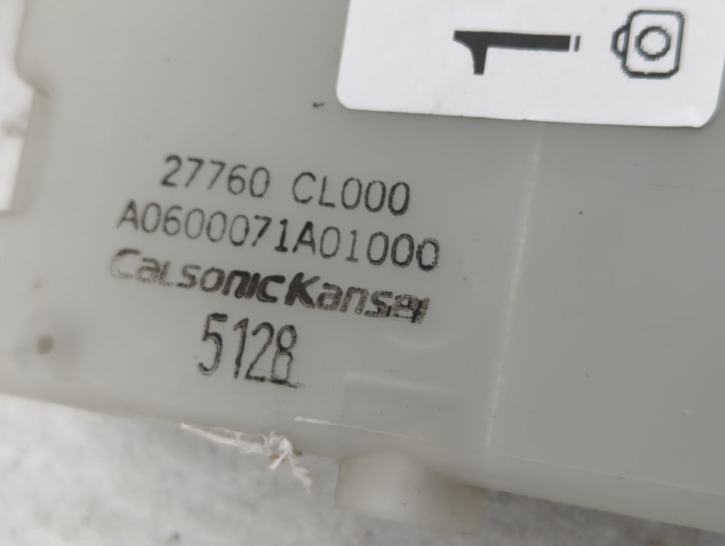 2005-2005 Infiniti Fx35 Temperature Control Module 27760 Cl000 - Oemusedautoparts1.com