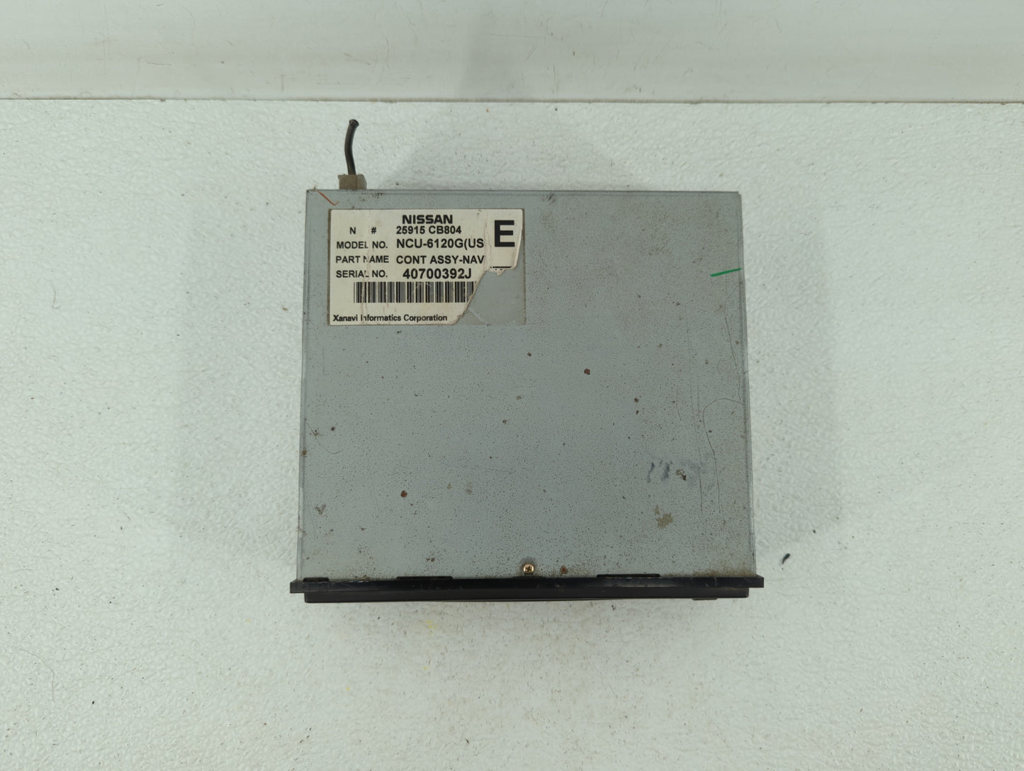 2005 Infiniti Fx35 Radio AM FM Cd Player Receiver Replacement P/N:25915 CB804 Fits OEM Used Auto Parts - Oemusedautoparts1.c