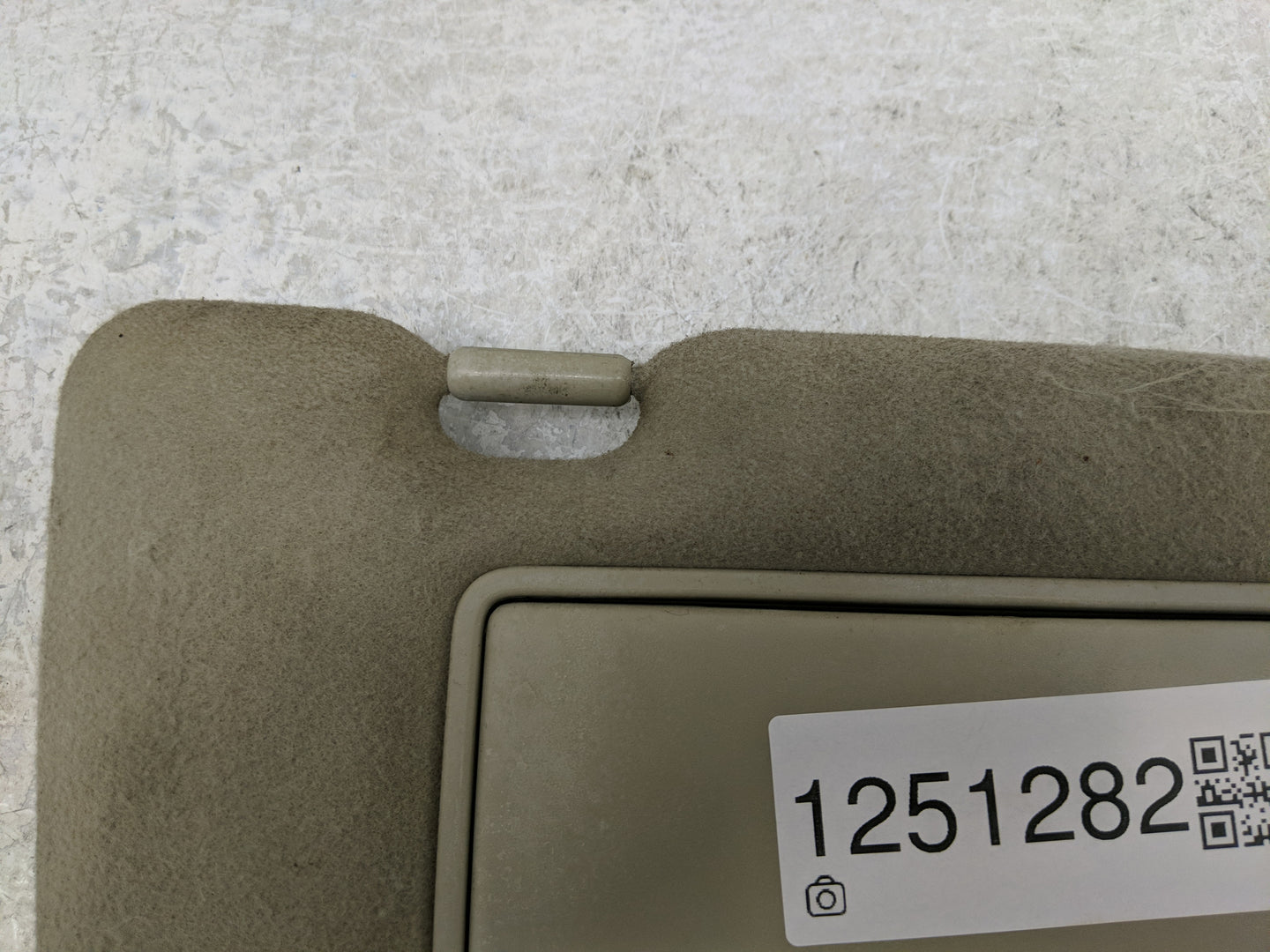 2005-2007 Infiniti G35 Sun Visor Shade Replacement Passenger Right Mirror Fits Fits 2005 2006 2007 OEM Used Auto Parts - Oem
