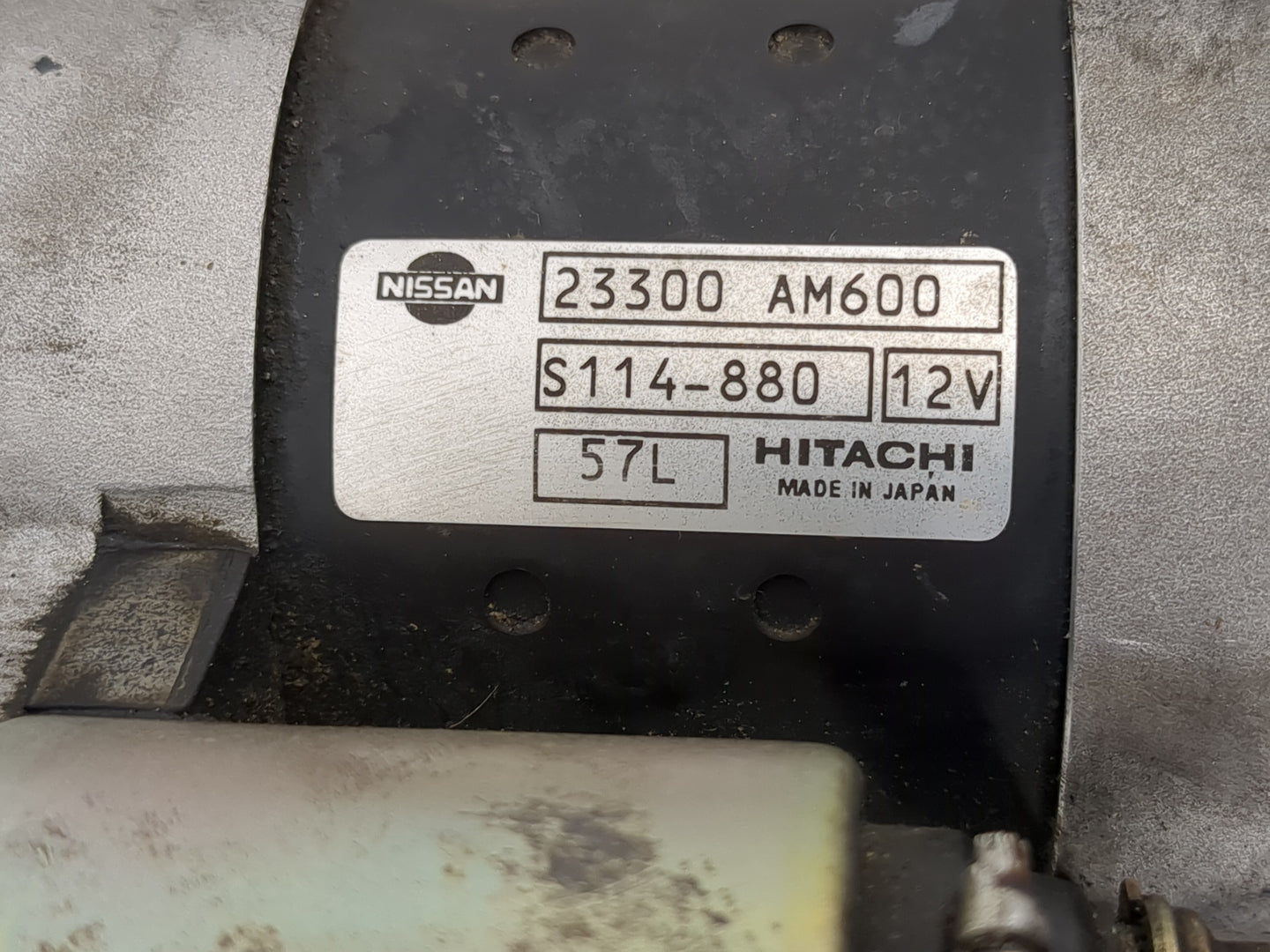 2003-2007 Infiniti G35 Car Starter Motor Solenoid OEM P/N:S114-880 23300 AM600 Fits Fits 2003 2004 2005 2006 2007 2008 OEM U