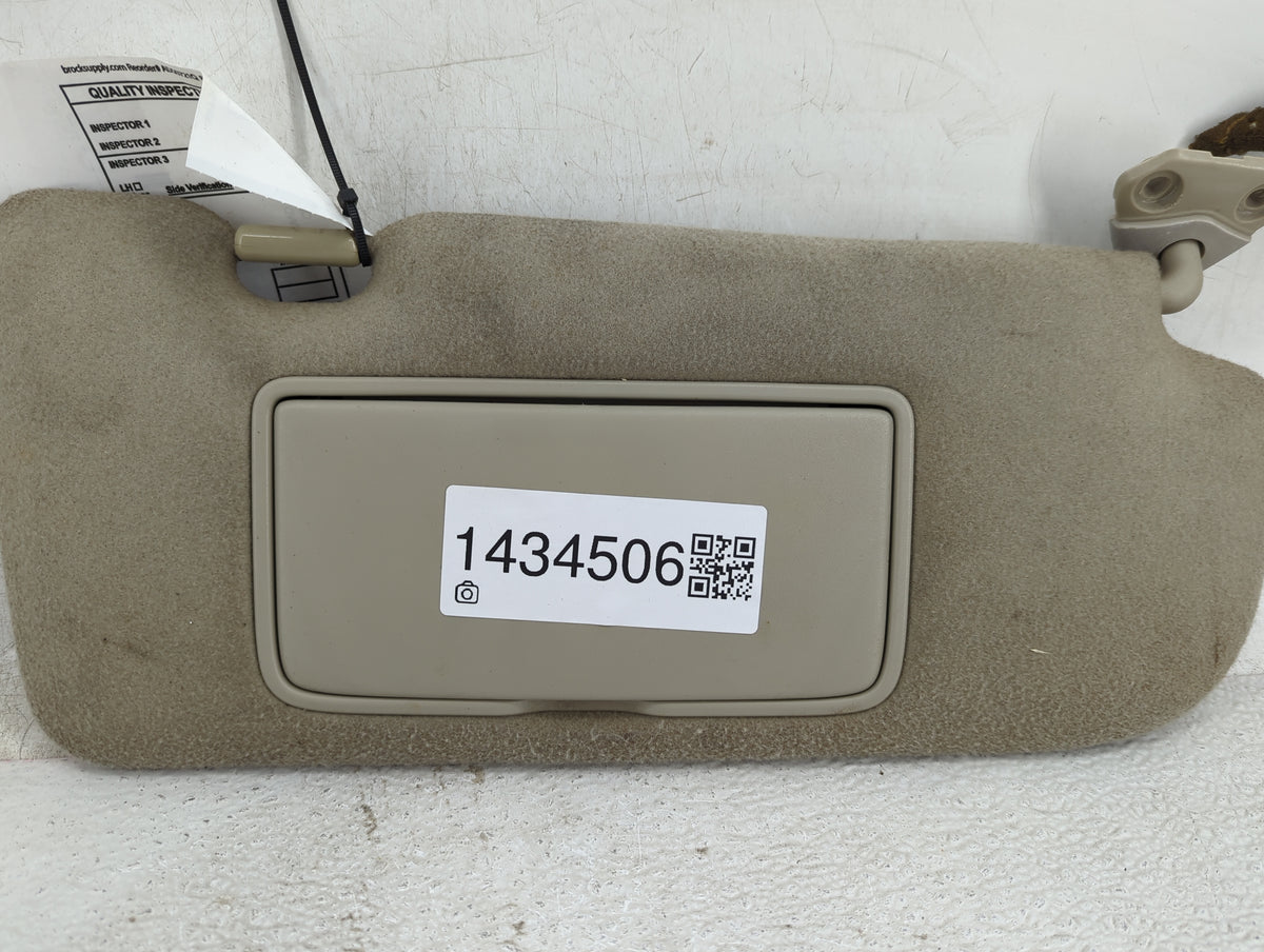 2005-2007 Infiniti G35 Sun Visor Shade Replacement Passenger Right Mirror Fits Fits 2005 2006 2007 OEM Used Auto Parts - Oem