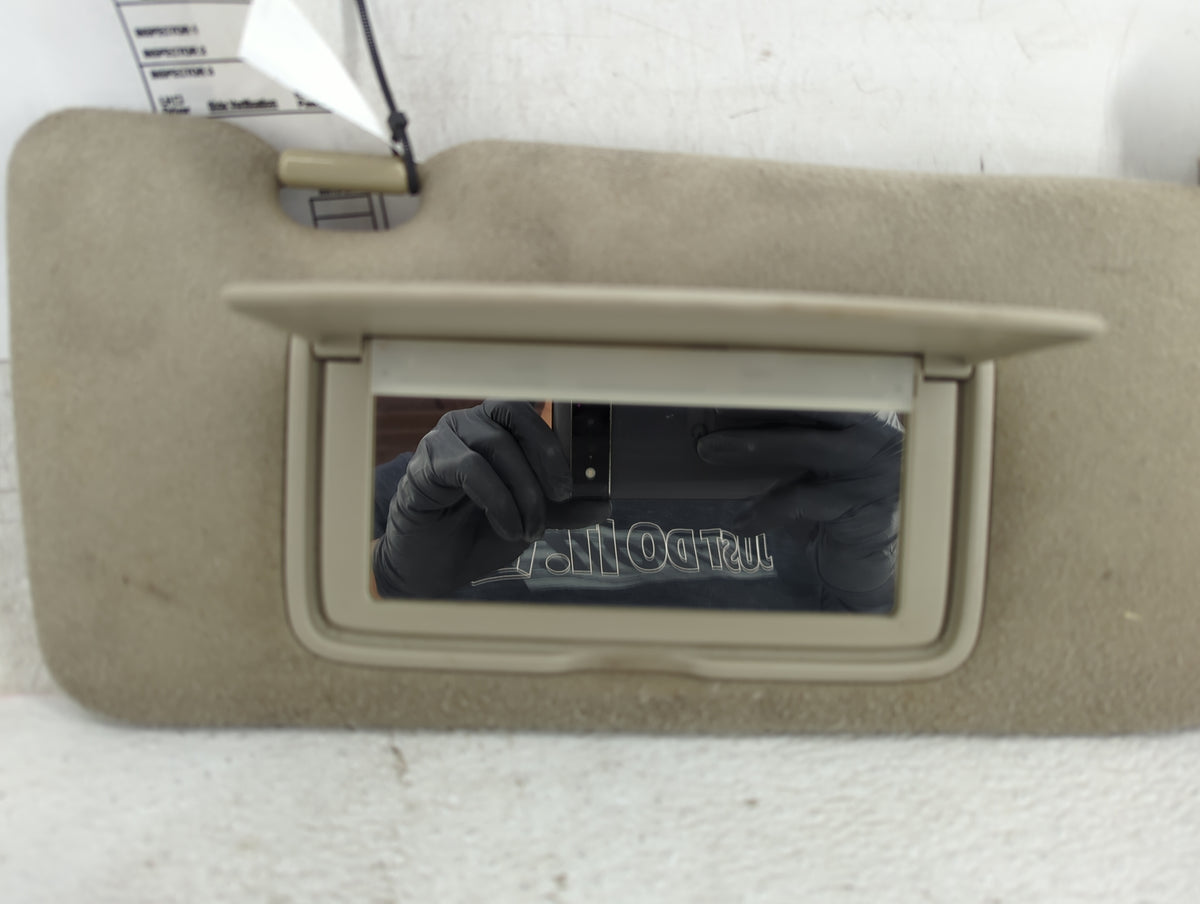 2005-2007 Infiniti G35 Sun Visor Shade Replacement Passenger Right Mirror Fits Fits 2005 2006 2007 OEM Used Auto Parts - Oem