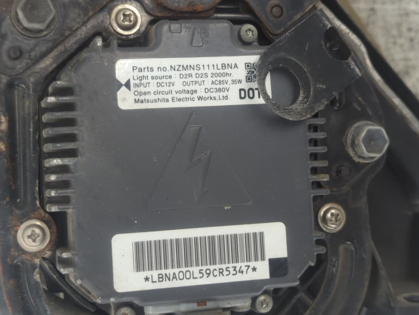 2003-2005 Infiniti G35 Passenger Right Oem Head Light Headlight Lamp - Oemusedautoparts1.com