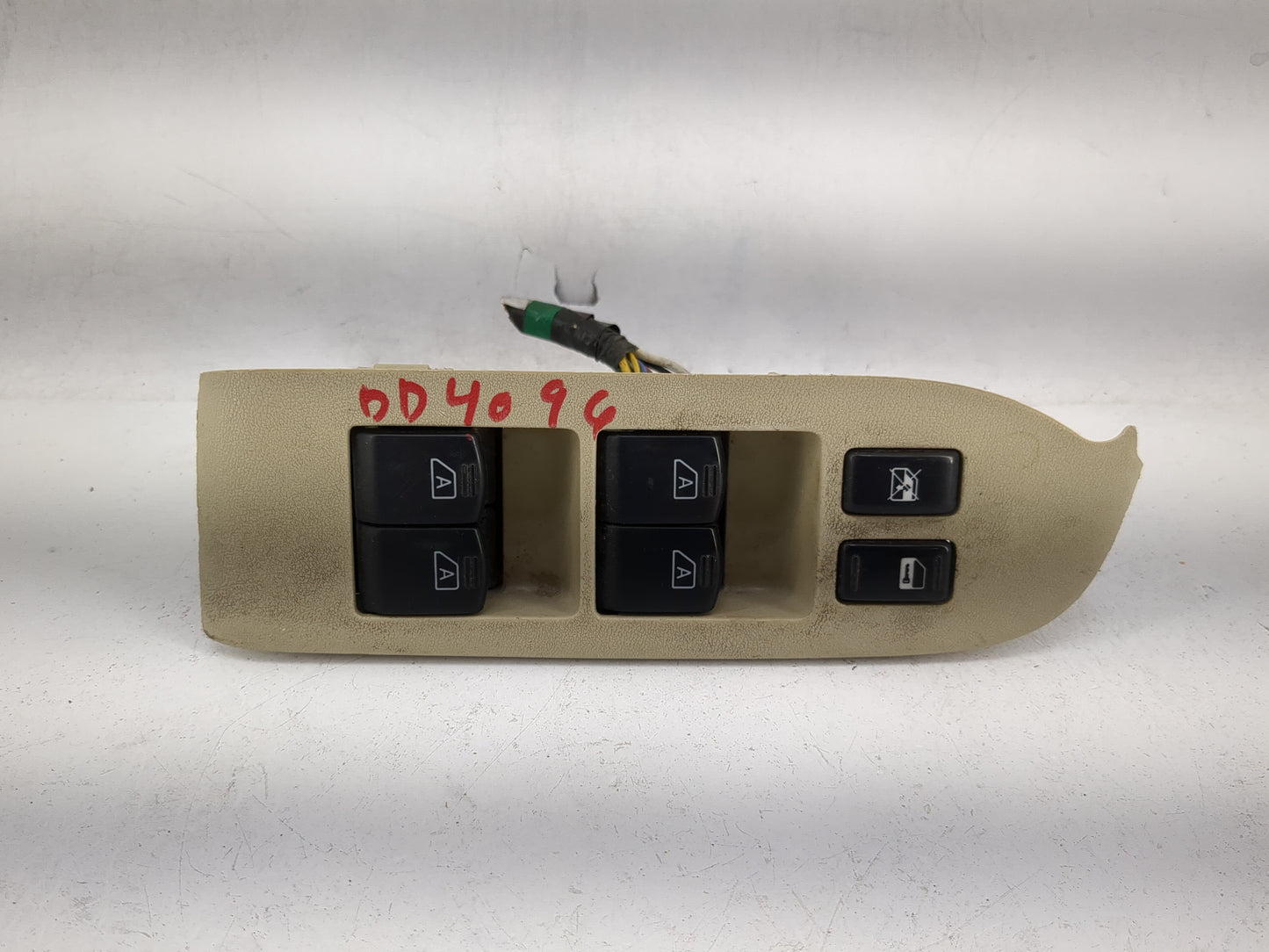 2005-2006 Infiniti G35 Master Power Window Switch Replacement Driver Side Left P/N:80961AC701 Fits Fits 2005 2006 OEM Used A