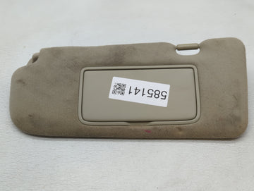 2005-2007 Infiniti G35 Sun Visor Shade Replacement Passenger Right Mirror Fits Fits 2005 2006 2007 OEM Used Auto Parts