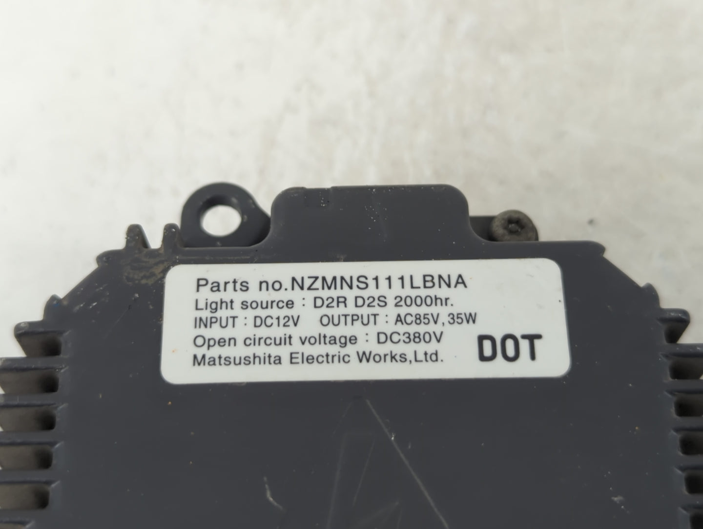 2005-2007 Infiniti G35 Headlight Ballast Head Light - Oemusedautoparts1.com