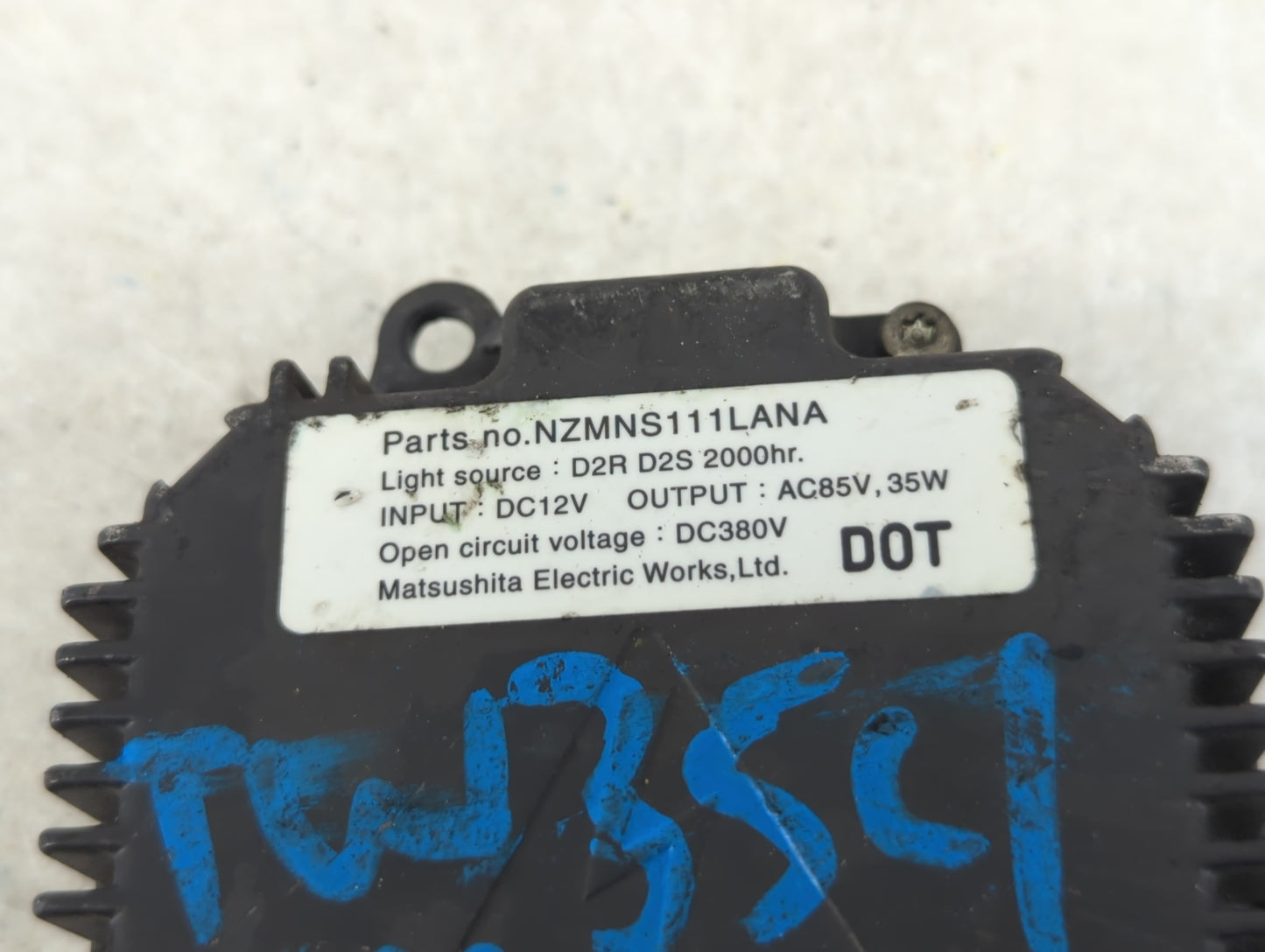 2005 Infiniti G35 Headlight Ballast Head Light - Oemusedautoparts1.com