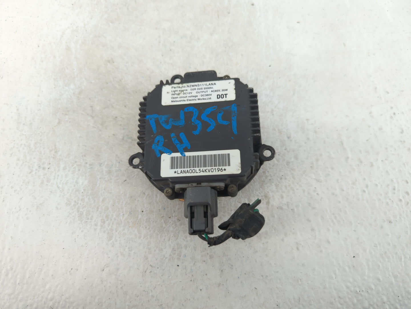 2005 Infiniti G35 Headlight Ballast Head Light - Oemusedautoparts1.com