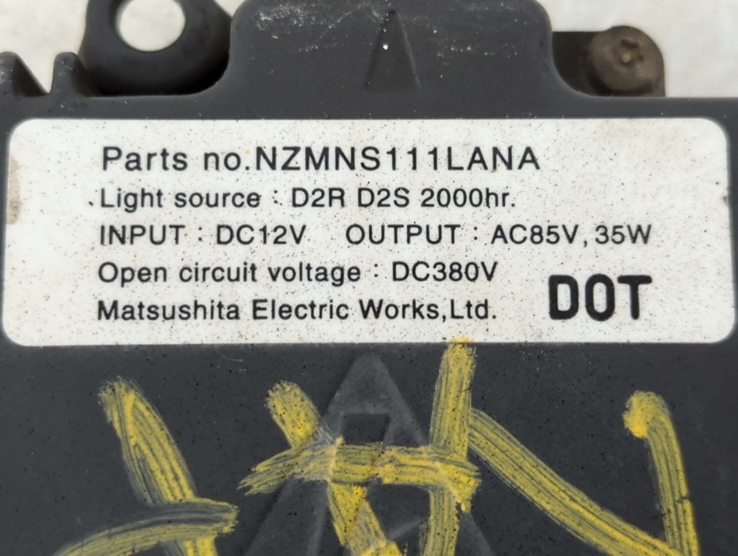 2005-2006 Infiniti G35 Headlight Ballast Head Light - Oemusedautoparts1.com