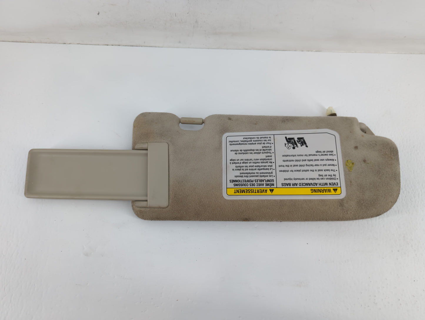 2005-2007 Infiniti G35 Sun Visor Shade Replacement Driver Left Mirror Fits Fits 2005 2006 2007 OEM Used Auto Parts - Oemused