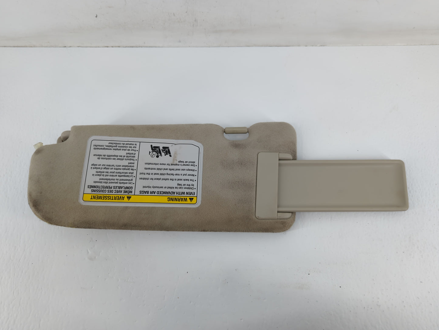 2005-2007 Infiniti G35 Sun Visor Shade Replacement Passenger Right Mirror Fits Fits 2005 2006 2007 OEM Used Auto Parts - Oem