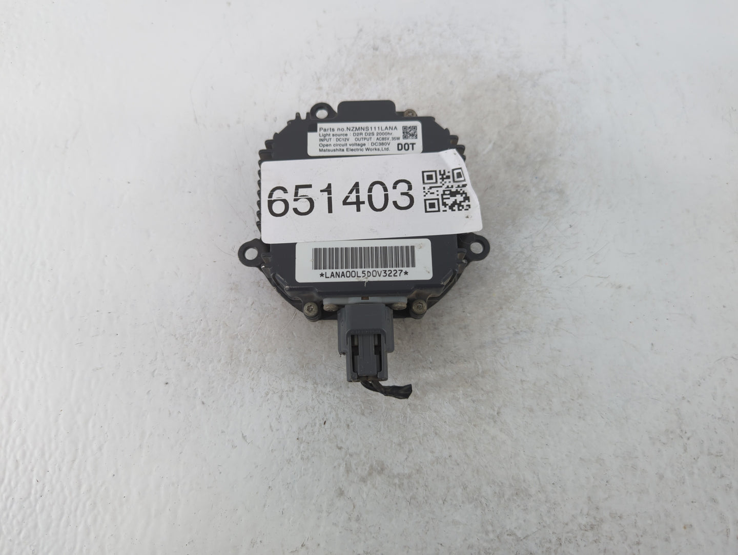 2004-2006 Infiniti Qx56 Headlight Ballast Head Light - Oemusedautoparts1.com