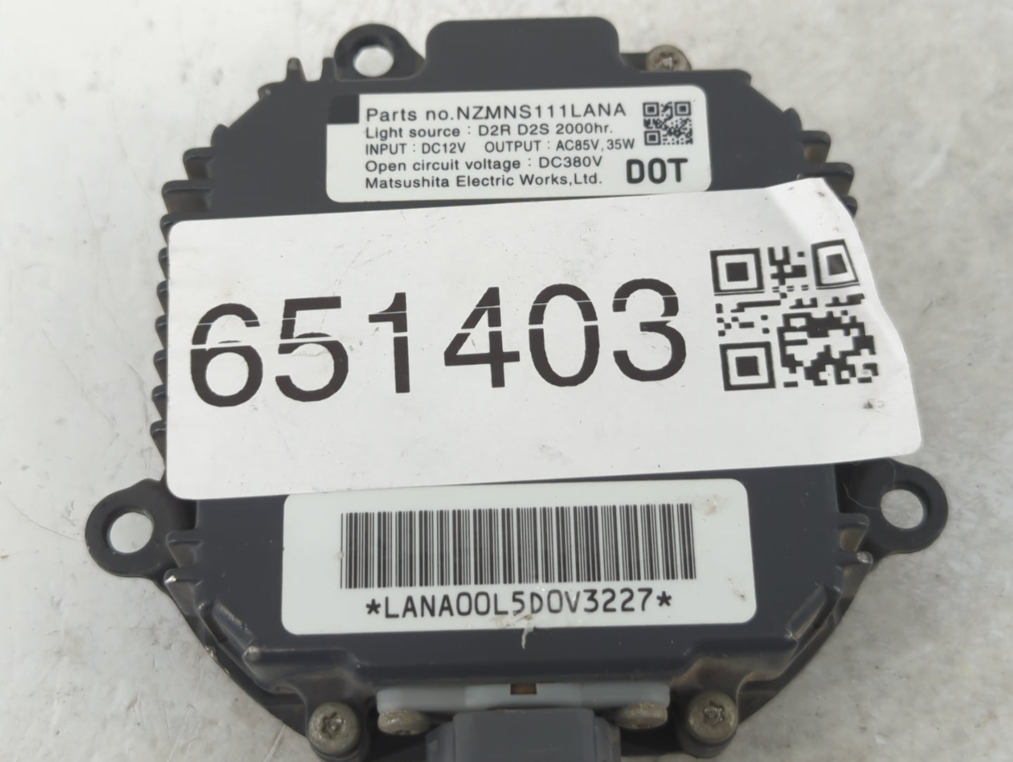 2004-2006 Infiniti Qx56 Headlight Ballast Head Light - Oemusedautoparts1.com