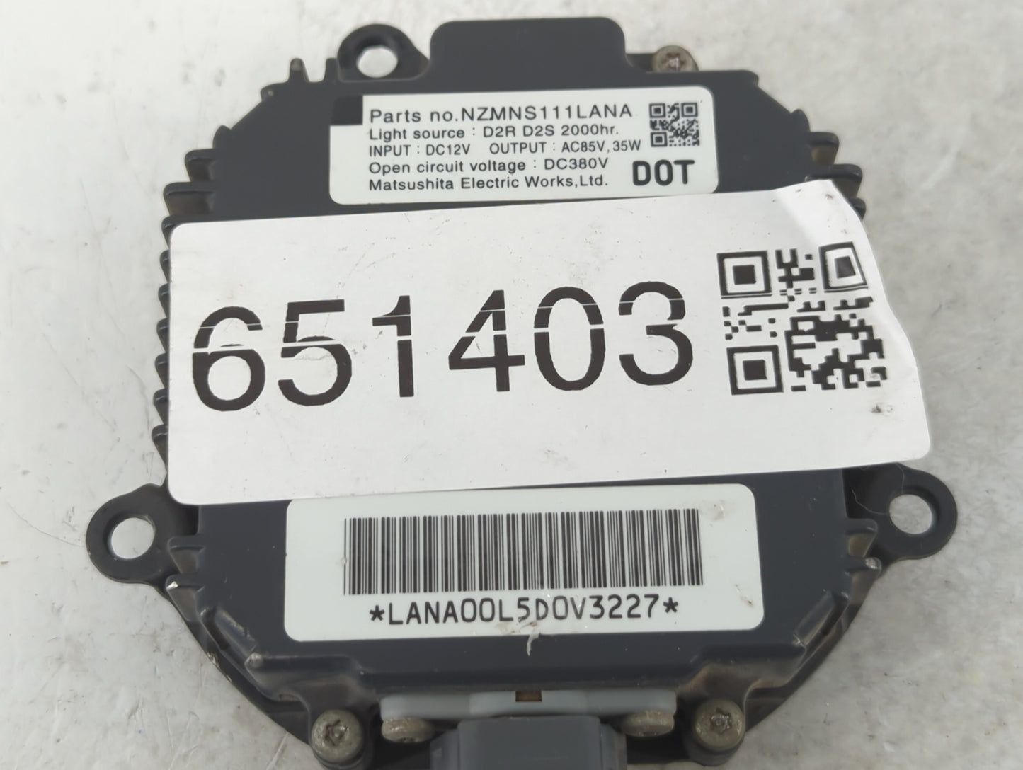 2004-2006 Infiniti Qx56 Headlight Ballast Head Light - Oemusedautoparts1.com