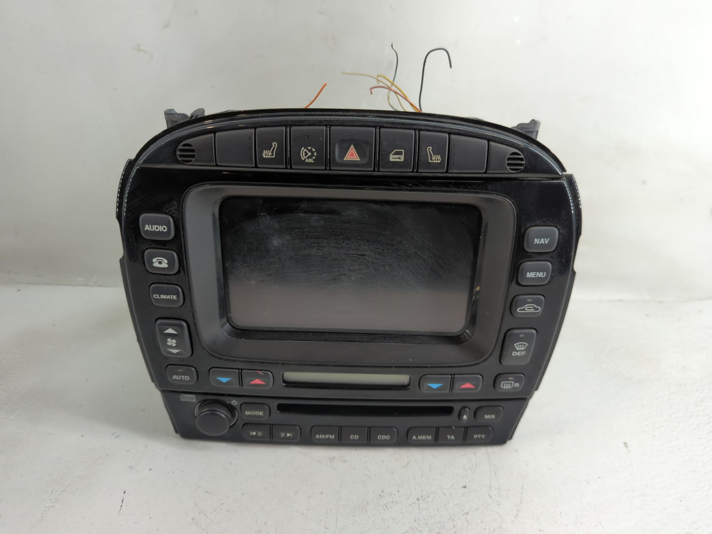 2004-2007 Jaguar Xj8 Radio AM FM Cd Player Receiver Replacement P/N:4623200-5236 2W93 10E889 AF Fits Fits 2004 2005 2006 200