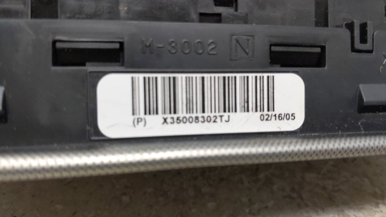 2005 Jeep Cherokee Master Power Window Switch Replacement Driver Side Left P/N:X35008302TJ Fits OEM Used Auto Parts - Oemuse