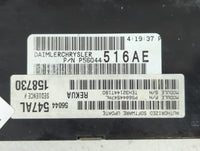 2005-2006 Jeep Grand Cherokee PCM Engine Control Computer ECU ECM PCU OEM P/N:P56044547AL Fits Fits 2005 2006 OEM Used Auto 